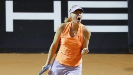 Maria Sharapova reapareció con una victoria tras 15 meses de ausencia