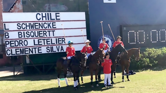 Polo: Selección chilena arrasó con Uruguay en la Copa de las Naciones sub 14