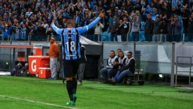 Lucas Barrios fue figura en triunfo de Gremio en el Grupo 8 de Copa Libertadores