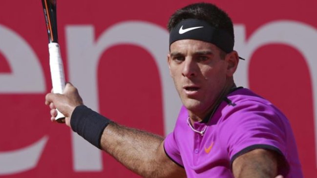 Juan Martín del Potro tuvo un auspicioso estreno en el ATP 250 de Estoril