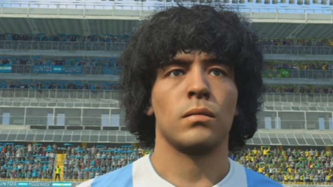 Maradona se convirtió en embajador de PES tras amenazas de demanda