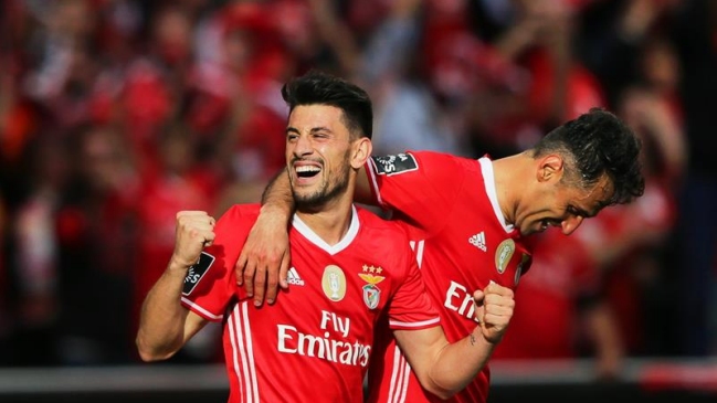 Benfica apabulló a Guimaraes y se coronó tetracampeón de la liga portuguesa