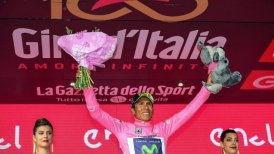 Nairo Quintana, líder del Giro: Espero no perder mucho en la contrarreloj