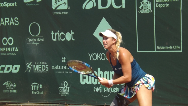 Alexa Guarachi avanzó con gran triunfo a la final del dobles en torneo ITF de Naples