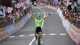 Pierre Rolland se quedó con la 17ª etapa del Giro de Italia