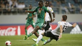 Zambia eliminó a Alemania en el alargue por octavos de final del Mundial sub 20