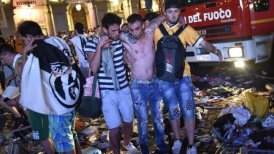 Estampida en plaza San Carlo de Turín empañó final de la Champions League