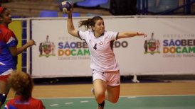 Selección chilena femenina de balonmano remató tercera en el Cuatro Naciones de Brasil