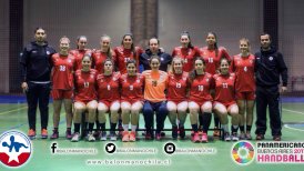 Chile definió nómina para el Panamericano de balonmano femenino