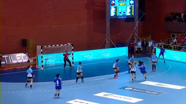 Chile cayó ante Argentina en su segundo partido en el Panamericano de Balonmano Femenino