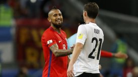 Arturo Vidal: "Esperamos encontrarnos en la final con Alemania"