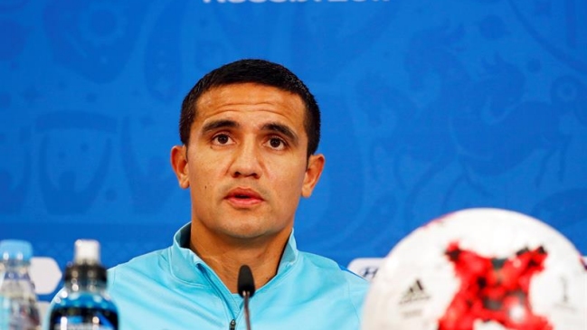 Tim Cahill: Chile es el mejor equipo en la Copa Confederaciones