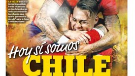 Medio peruano se dio vuelta la camiseta: "Hoy sí somos Chile"