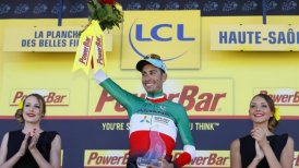 Aru conquistó la quinta etapa y Froome se vistió con el maillot amarillo en el Tour de Francia