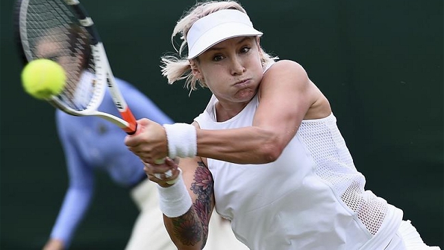 Bethanie Mattek-Sands sufrió impresionante lesión en Wimbledon