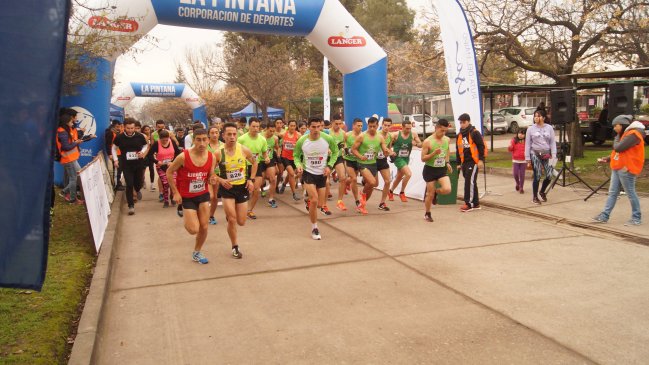 El Cross Country de Invierno de La Pintana destacó por una exitosa carrera y convocatoria