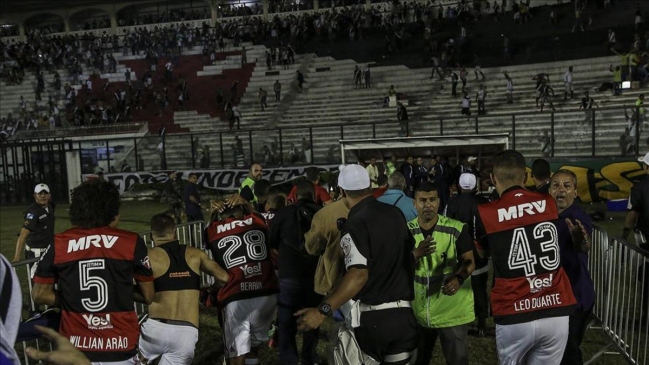 Un hincha murió por incidentes tras duelo entre Vasco da Gama y Flamengo en Brasil