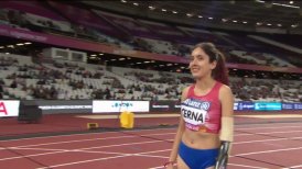 Amanda Cerna quedó fuera de la final de 200 metros planos en Mundial Paralímpico de Londres