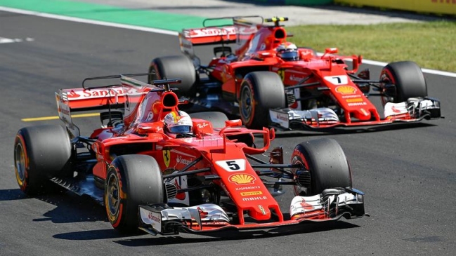 La grilla de largada del Gran Premio de Hungría de la Fórmula 1