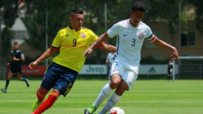 Chile sub 17 debutó con reñido empate ante Colombia en Torneo Cuatro Naciones