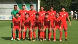Chile sub 17 cayó ante México en el torneo amistoso Cuatro Naciones