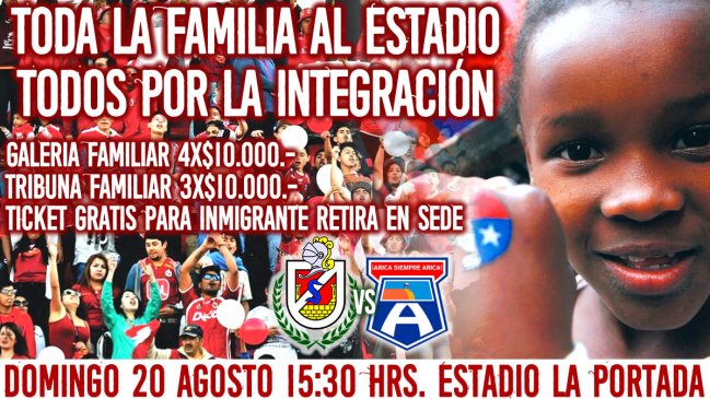 Deportes La Serena quiere conquistar a la comunidad inmigrante con entradas gratis