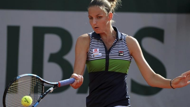 Karolina Pliskova impuso su favoritismo sobre Wozniacki en Cincinnati