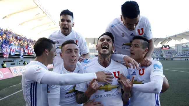 La U fue efectiva y tomó clara ventaja ante Audax Italiano en octavos de la Copa Chile