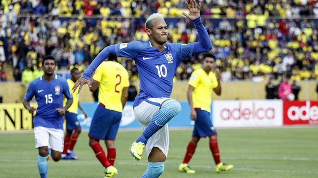 Brasil busca mantener su dominio en las Clasificatorias en el duelo ante Ecuador