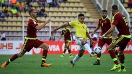 Colombia enredó puntos ante una aguerrida Venezuela en las Clasificatorias