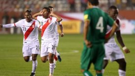 Perú superó a Bolivia y continúa en la discusión por un cupo a Rusia 2018