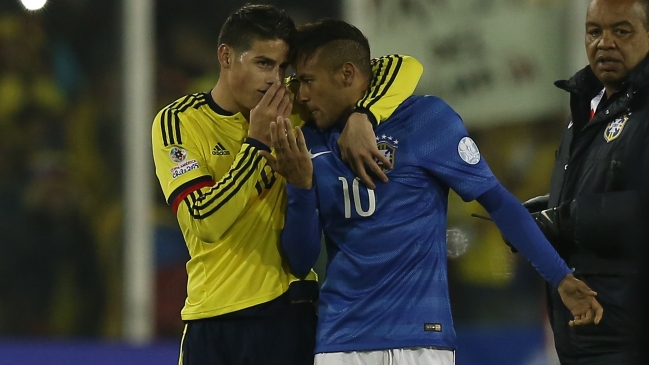 Colombia espera romper racha de Brasil y acercarse al Mundial de Rusia