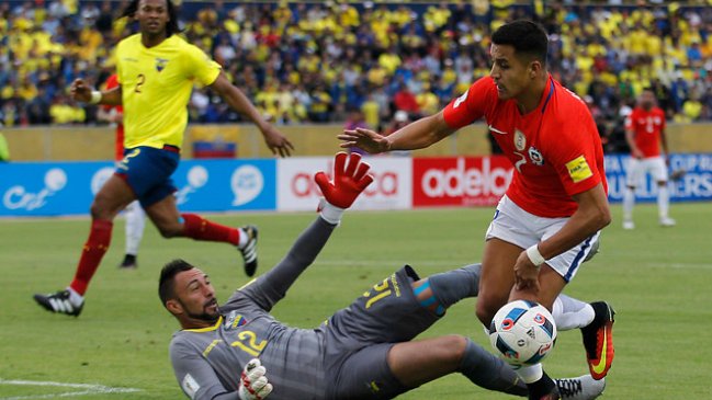 Este viernes comenzará la venta de entradas para el duelo entre Chile y Ecuador