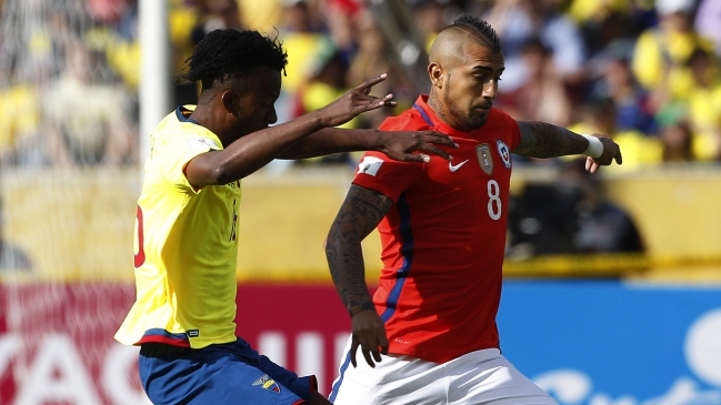 Chile afronta un crucial duelo ante Ecuador para seguir soñando con Rusia 2018