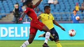 Colombia cayó en su estreno ante Ghana en el Mundial sub 17