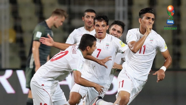 Irán dio la sorpresa y goleó a Alemania en el Mundial Sub 17 de India