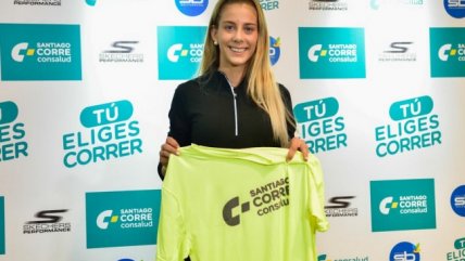 Isidora Jiménez participó del lanzamiento de la Corrida Consalud