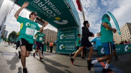 Este domingo se desarrollará la competencia Santiago Corre Consalud 2017