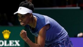 Venus Williams eliminó a Caroline Garcia y buscará el título en el WTA Finals de Singapur