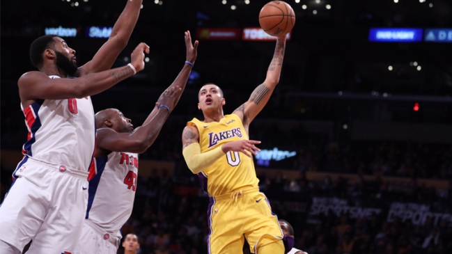 Los Angeles Lakers venció a Detroit Pistons en una nueva jornada de la NBA