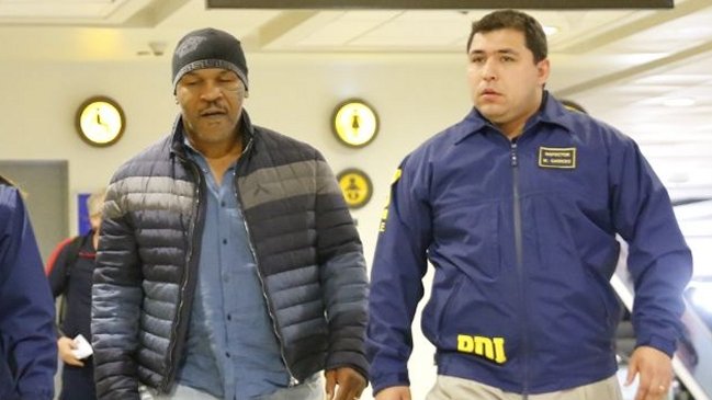 PDI entregó detalles sobre la prohibición de ingreso a Chile del ex boxeador Mike Tyson