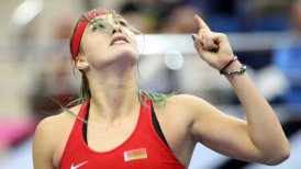 Aryna Sabalenka derrotó a Sloane Stephens e igualó la final de la Copa Federación