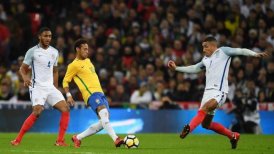 Inglaterra y Brasil quedaron en deuda tras firmar un empate en Wembley