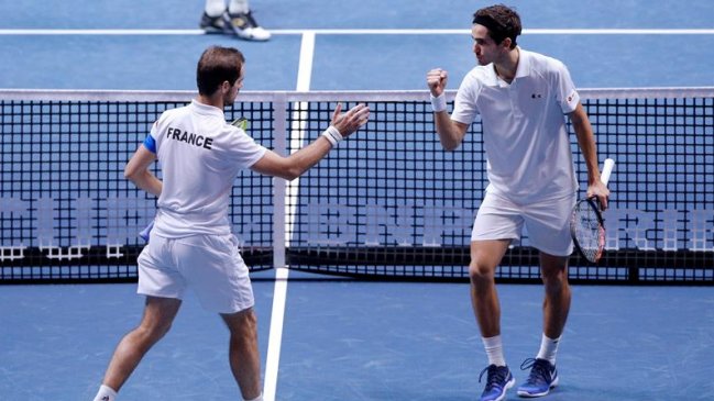 Richard Gasquet y Pierre-Hugues Herbert pusieron en ventaja a Francia en la final de Copa Davis