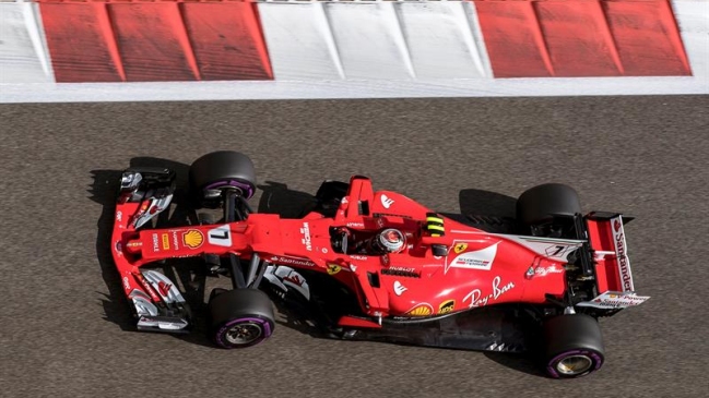 Kimi Raikkonen fue el más rápido en la tanda matinal de pruebas en Abu Dhabi