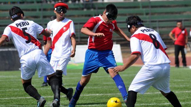 La Roja de Fútbol Ciego obtuvo su primer triunfo en la Copa América a costa de Perú