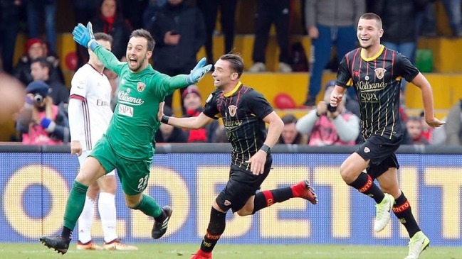 Arquero héroe de Benevento: He visto el gol y parece una broma