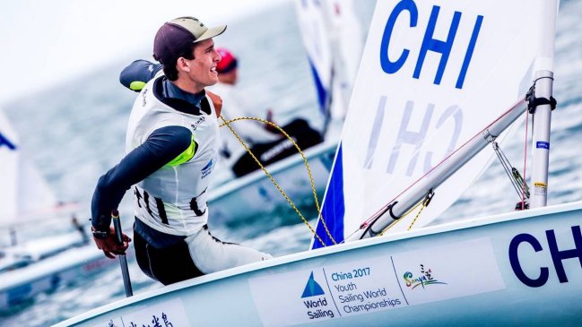 Velerista Clemente Seguel escaló hasta el decimotercer lugar en el Mundial World Sailing