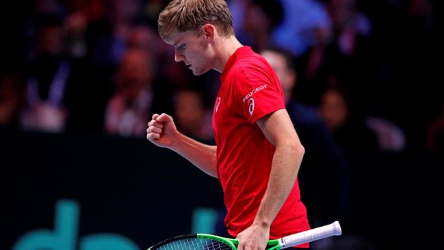 David Goffin dio el empate a Bélgica ante Alemania en la Copa Hopman