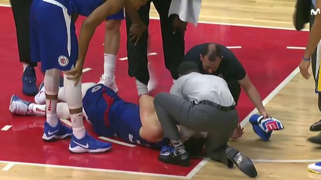 Blake Griffin sufrió una conmoción cerebral en duelo de los Clippers contra los Warriors